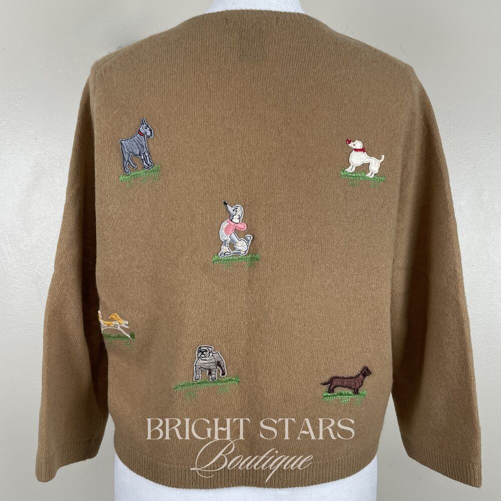 Extremely Rare Vintage Dog Cardigan Brown ASO Willow Buffy the Vampire Slayer - Picture 6 of 16